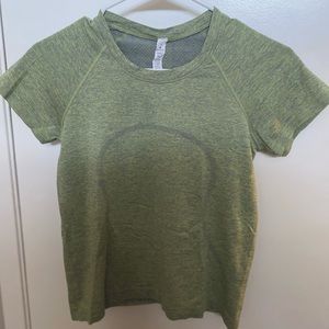 Lululemon swiftly tech short sleeve shirt green 6